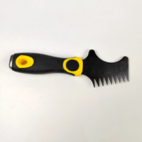 Couteau à enduire multifonction professionnel 5-en-1 pour peinture, avec embout marteau en plastique, compatible pinceaux et rouleaux