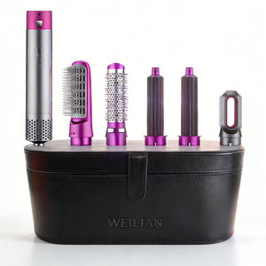 Sèche-cheveux <span class=keywords><strong>brosse</strong></span> 5 en 1, styler à air chaud tout-en-un avec <span class=keywords><strong>brosse</strong></span> <span class=keywords><strong>soufflante</strong></span>, peigne à air chaud amélioré - Product Image 2