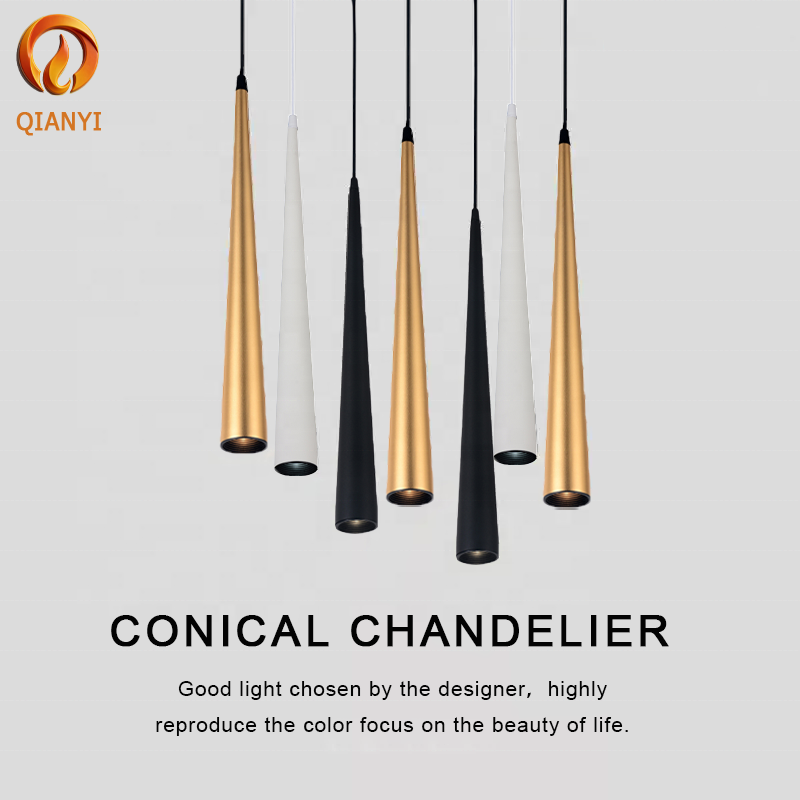 Luxury Home Decor Chandelier Modern Decorative LED Light Ceiling Pendant Lamp Office Spiral Staircase Lighting