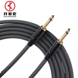 <span class=keywords><strong>Jack</strong></span> droit à droit professionnel 6.35mm 1/4 pouces câble d'instrument de clavier de basse câble de guitare pour guitare basse - Product Image 1