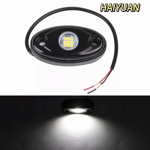 Luz LED para Coche HAIYUAN, 2 Pulgadas, 9W, Color Blanco Puro, Azul, Ámbar, Luz LED para <span class=keywords><strong>Debajo</strong></span> <span class=keywords><strong>del</strong></span> Coche, Universal - Product Image 6