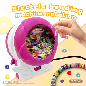 Machine à perler automatique, outil de fabrication de bijoux et de jouets, alimenté par USB, pour la création artisanale de bijoux - Product Image 3