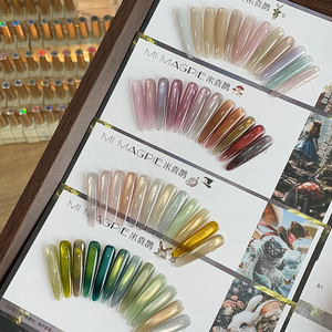 AILANUO <b>Nail</b> Polish Supplier Custom Private Label Magnetic Cat Eye <b>Nail</b> Gel 99 Colors Hema/Tpo Free Cat Eye Gel Polish Set - Product Image 2