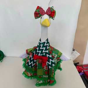 Conjunto de Disfraces de Navidad de Alce a Ganso, de 23 Pulgadas, de Poliéster, Estilo Europeo-Americano, Adorno Navideño para Jardín/Patio - Product Image 2