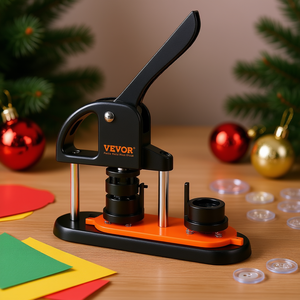 Punch Press <b>Kit</b> 25mm Button Maker Machine Ergonomic Arc Handle Diy Crafts For Children Christmas - Product Image 2