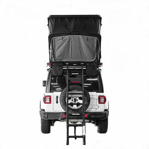 2024 nuovo triangolo in alluminio a conchiglia per esterni 4x4 camion SUV pick-up auto tenda da 2-3 persone facile installazione tetto tende per campeggio - Product Image 2