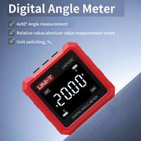 Inclinomètre numérique UNI-T LM320C, mesureur d'angle magnétique, niveau électronique 4 x 90 degrés, rapporteur, goniomètre