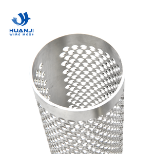Cylindre filtrant perforé en acier inoxydable de grand diamètre - Product Image 5