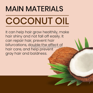 Olio di cocco Shampoo e balsamo Private Label riparare i capelli danneggiati naturale <span class=keywords><strong>botanica</strong></span> olio di cocco cura dei capelli Set di olio di cocco - Product Image 3