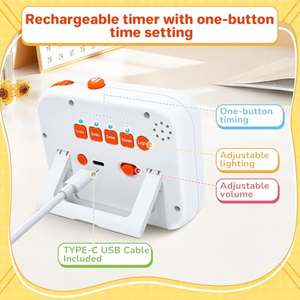 Digital Visual <b>Timer</b> for Kids Study Pomodoro Productivity <b>Timer</b> for Cooking Kitchen Countdown <b>Timer</b> - Product Image 5