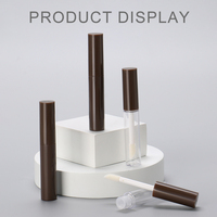 Tubes testeurs personnalisés en PETG de 3 ml pour mascara et gel à sourcils, bouchon à vis de 16 mm de diamètre, couleur personnalisée, impression UV, logo personnalisé, design graphique