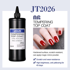 Gel de Acabado JOUS Multiusos Sin Limpieza, Alta Dureza y Brillo Intenso para un Color Duradero, Resistente a los Arañazos, Suministros para Uñas - Product Image 2
