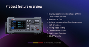 WPS401 30V 40A 400W แหล่งจ่ายไฟแบบสวิตชิ่งปรับค่าได้แบบตั้งโปรแกรมได้ 1mV 1mA - Product Image 4