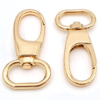 Ivoduff Accessoires Métalliques pour Sacs à Main : Mousqueton Pivotant à Gâchette pour Sangles de Sacs en Cuir, Ceintures et Sangles en Tissu