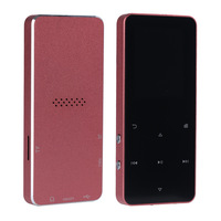 Lecteur de musique MP3 portable tactile métallique USB sans fil de haute qualité sonore avec longue durée de vie de la batterie