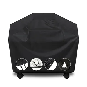 Easily Cleaned Waterproof Outdoor Bbq Grill Burner Hood Cover