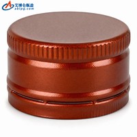 Bouchon à vis en aluminium avec bec verseur pour bouteilles d'huile – Vente en gros personnalisée