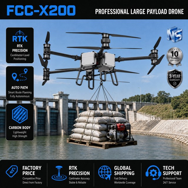 Farmland Survey Drone RTK Precision Agriculture Mapping UAV
