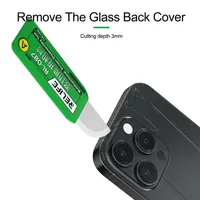 RELIFE RL-087 Outils de démontage 3-en-1 pour iPhone Samsung Téléphone portable Tablette Écran Verre Coque arrière Ensemble de réparation d'ouverture à levier
