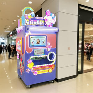 เครื่องจำหน่ายไอศกรีมทรงกรวยสำหรับทำธุรกิจใหม่2025 - Product Image 1