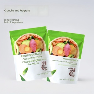 Snacks de fruits et légumes, fruits et légumes séchés en gros, <span class=keywords><strong>VF</strong></span>, snacks sains, tranches croustillantes mélangées, chips de légumes séchés - Product Image 6