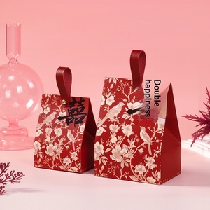 Boîte à bonbons de mariage et de fiançailles 2026 Nouvelle Arrivée, Boîte cadeau de mariage en carton, souvenir de niche et cadeau de remerciement - Product Image 2