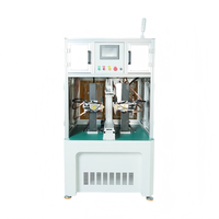 Machine de soudage par points double face MIAJI avec armoire de sécurité intégrée, équipement de soudage par résistance pour bandes de nickel de cellules au lithium