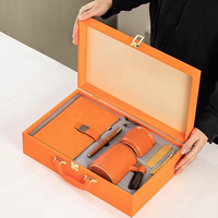 Coffret Cadeau d'Entreprise pour la Graduation et Noël : Tasse à Thé et Carnet en PU – Cadeau Original