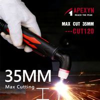 Nouvelle découpeuse plasma 3 phases 380V 18kW, kit de soudeuse plasma CNC mini portable robuste avec support en ligne pour le métal
