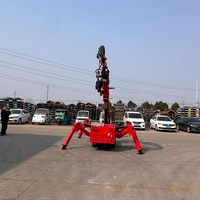Vente flash : grue araignée 3T électrique et diesel, hauteur de levage 10m, l'outil ultime pour les espaces confinés, flexible et efficace