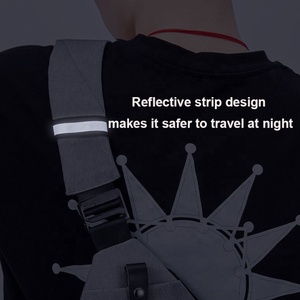 Bolso Bandolera Cruzado de Nailon Antirrobo Unisex para Ciclismo, Senderismo, Camping y Viajes, en Forma de Barril - Product Image 4