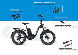 DREAM START E-Bisiklet Motor Kablo Konektörü 2 2+2 3+6 9 Pinli Elektrikli Bisiklet Motor Kabloları E-bisiklet Aksesuarı için - Product Image 5