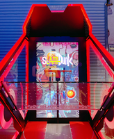Machine de jeu d'arcade de basket-ball à écran LCD pour aire de jeux intérieure, jeu vidéo de tir au basket pour enfants, prix