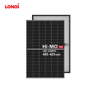 Venta al por mayor Longi Panel Solar 405W 410W 415W 420W 425W 430W 435W 440W 445W Panel Solar Full Black Pv Module Factory - Product Image 1