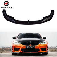 Kit de Divisor de Parachoques Delantero de Fibra de Carbono Seca TAKD para BMW F90 M5 520i 530i 540i M550i Serie 5 2017-2020