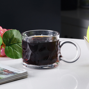 Verre à vin gaufré de couleur cristal sans plomb Verre vintage Verres à vin Tasse - Product Image 2