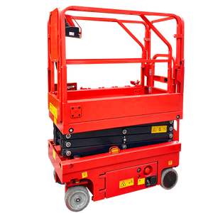 รถยกแบบกรรไกรไฟฟ้าขนาดกะทัดรัด 3ม. 4ม. 5ม. สภาพใหม่ ขายดี กำลังลดราคา - Product Image 4