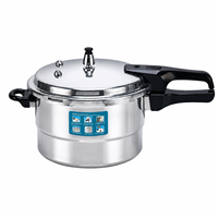 Casserole à pression universelle en aluminium, anti-explosion, grande capacité, multifonctionnelle, pour cuisinières à gaz et à induction