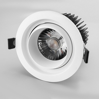 Spot encastré LED COB sans cadre 30W à CRI élevé pour hôtel et villa