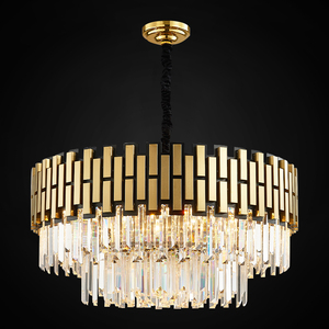 <span class=keywords><strong>Plafonnier</strong></span> Suspendu en Cristal Moderne de Luxe <span class=keywords><strong>Grand</strong></span> Lustre pour Salon Chambre à Coucher Cuisine Hôtel - Product Image 4