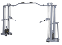 Machine de musculation à câbles croisés en métal XinruiFintness XCT24 avec pile de poids de 80 kg pour l'entraînement en force unisexe
