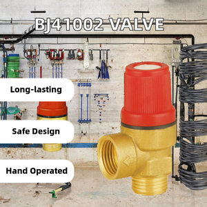 Vanne de sécurité manuelle équilibrée en laiton en promotion DN15/DN20 pour chaudière hydraulique BJ41002 avec garantie de 3 ans - Product Image 2