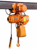Mini palan de construction Moteur de palan électrique Mini palan à chaîne manuel de 1 tonne