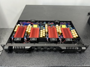 Amplificateur de puissance de classe D 1U 4*1300W, amplificateur numérique, amplificateur de puissance professionnel, système audio stéréo pour subwoofer, équipement sonore - Product Image 1