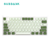 Machine de sublimation par transfert thermique Subbank PBT pour touches de clavier, avec moule 108 touches pour impression de films A3, machine à sublimation 3D sous vide