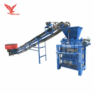 Máquina de fabricación de ladrillos para equipos de prensado de bloques en el extranjero con palé, modelo de máquina de fabricación de ladrillos, modelo en el extranjero