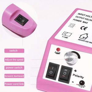 Taladro Eléctrico Profesional para Uñas de 20000 RPM, Lima Eléctrica sin Escobillas, Portátil, para Pedicura, Regalo, Fabricado en Reino Unido y EE. UU., Acero de Carburo, Plástico - Product Image 4