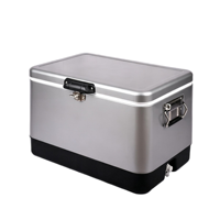 Glacière isotherme 54QT pour la pêche et le camping, avec logo personnalisé