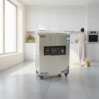 Scelleuse sous vide électrique semi-automatique à chambre unique 450TD pour viande (facile à utiliser, emballage en caisse en bois)