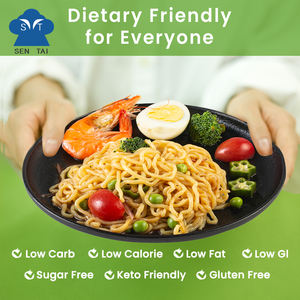 Nouilles de konjac à l'avoine sans gluten, instantanées, faibles en calories, végétaliennes, en boîte et en sachet pour une alimentation saine - Product Image 3